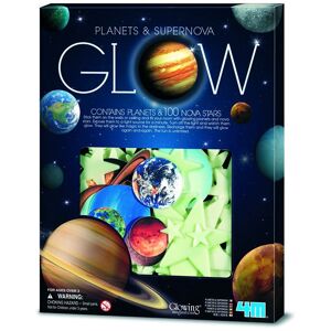 4M Glow in the Pack Dark: planètes et Supernova - Publicité