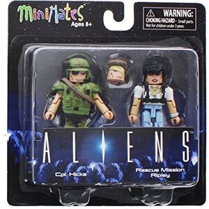 Diamond Select Toys Aliens Minimates Série 1 Cpl. Hicks Rescue Mission Ripley, ensemble de 2 - Publicité