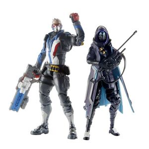 Hasbro Figurine Collectible Action Figure - Overwatch Ultimate - Ana et Soldier - Twin NC - Publicité