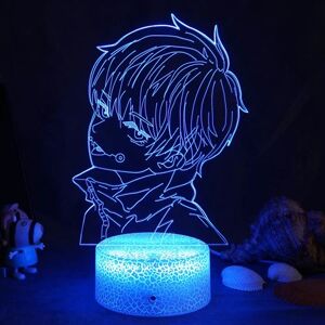 Non communiqué Lampe 3D Tactile Veilleuses Enfant MY2168 Jujutsu Kaisen 17 Couleurs avec Telecommande - Publicité