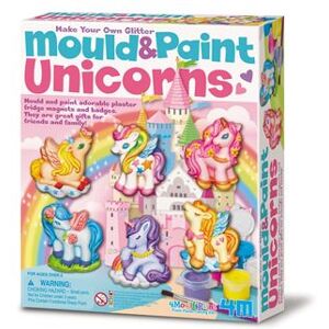 4M moulage et teinture en plâtre : Unicorn 8 pièces - Publicité