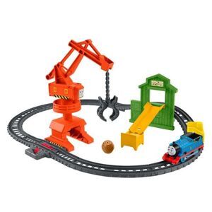 Thomas & Friends Thomas de Trein set de train TrackMaster Cassie Crane en Cargo8 pièces Multicolore - Publicité