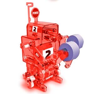 Générique Jouet de Robot de Combat Assemblage Bricolage Électronique de Boxe d'enfants - Rouge Rouge - Publicité