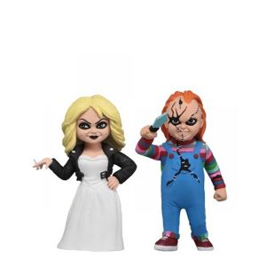 NECA La Fiancée de Chucky - Pack 2 figurines Toony Terrors Chucky & Tiffany 15 cm - Publicité