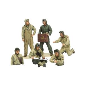 Figurines militaires : Tankistes US 2ème GM Tamiya - Publicité