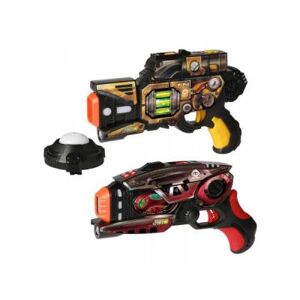 WowWee - Pistolets laser avec cible - Light Strike - Striker : Combo Alien et Robotic Technology - Publicité