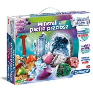 Kit créatif Clementoni Cristaux et pierres précieuses Multicolore - Publicité