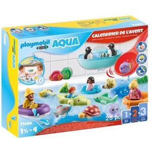 Playmobil Calendrier de l'Avent 71086 1.2.3 Aqua Multicolore - Publicité