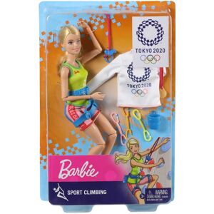 Poupée Barbie JO escalade - Publicité