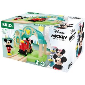 Gare à enregistreur vocal Mickey Mouse Brio Multicolore - Publicité