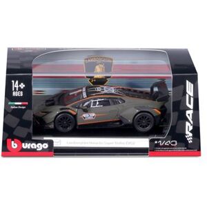 Véhicule Bburago 1/43 Race Collection Crystal Lamborghini Huracán Super Trofeo EVO2 Multicolore - Publicité