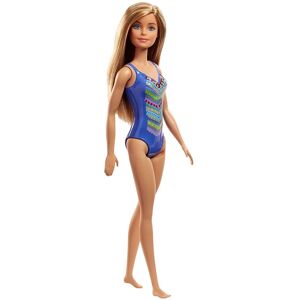 Poupée Barbie™ Plage Costume Bleu Mattel Bleu - Publicité