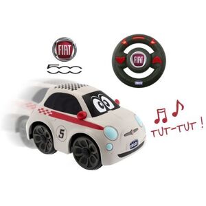 Voiture Chicco RC Fiat 500 Blanc - Publicité