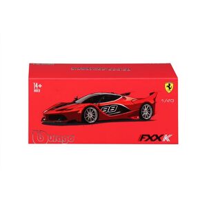 Voiture Bburago Ferrari Signature - Fxxk 1:43 Rouge Rouge - Publicité