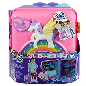 Figurine Mattel Valise Surprise Polly Pocket Multicolore - Publicité