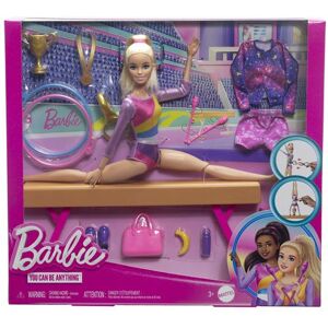 Poupée Barbie Coffret Gymnastique Multicolore - Publicité