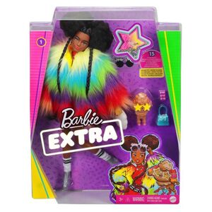 Poupée Barbie Mattel Fashionistas Extra Manteau Multicolore Multicolore - Publicité