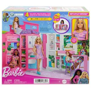 Coffret Barbie Maison de vacances avec poupée Multicolore - Publicité