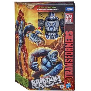 Figurine Transformers Kingdom War pour Cybertron Optimus Primal Deluxe Class Multicolor - Publicité