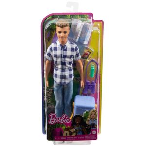 Poupée Barbie Ken camping Multicolore - Publicité