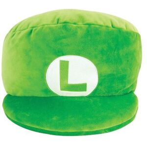 Casquette peluche Tomy Super Mario Vert 40 cm Vert - Publicité