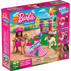 Jeu de construction Mega Bloks Mega Construx Barbie Coffret Saut à cheval Multicolore - Publicité