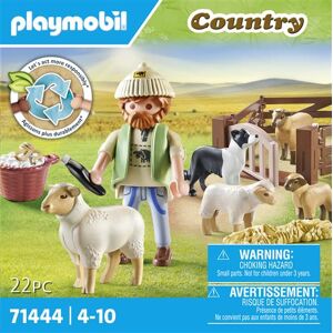 Playmobil La vie à la ferme 71444 Berger avec moutons Multicolore - Publicité