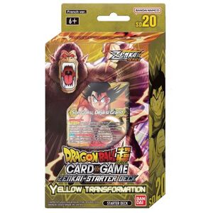 Carte à collectionner Bandai Dragon Ball Super JCC Starter Deck 20 Multicolore - Publicité