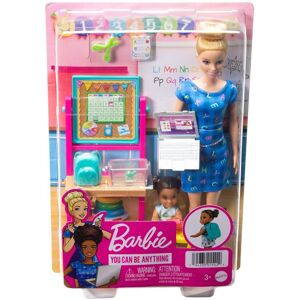 Poupée Barbie Coffret Barbie maîtresse d'école Multicolore - Publicité