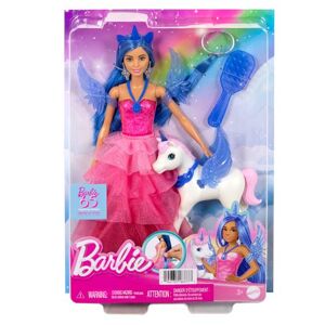 Poupée Barbie Licorne du 65 e anniversaire Multicolore - Publicité