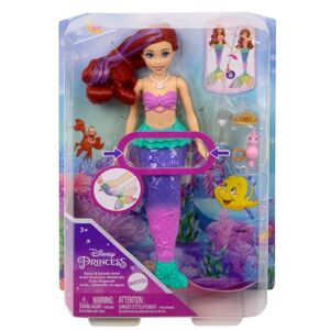 Poupée Mattel Disney Princess Ariel Nageuse Multicolore - Publicité