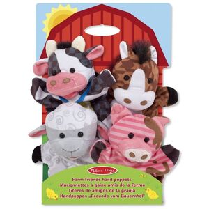 MEDO Marionnettes à gaine Melissa & Doug Amis De La Ferme Multicolore - Publicité