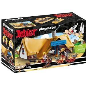 Playmobil Astérix 71266 Hutte d'Ordralfabétix Multicolore - Publicité