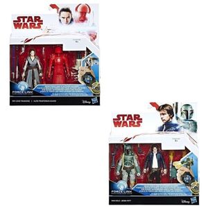 Pack de 2 figurines Hasbro Star Wars Modèle aléatoire Multicolore - Publicité