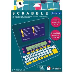 Dictionnaire électronique Lexibook Scrabble Nouvelle édition ODS9 Multicolore - Publicité