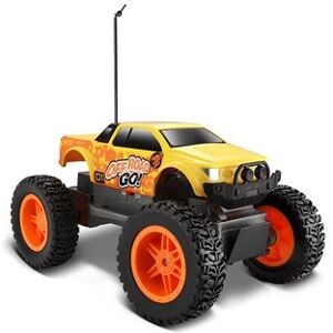 Voiture radiocommandée Bburago 4x4 Rock Crawler Junior Go Jaune Jaune - Publicité