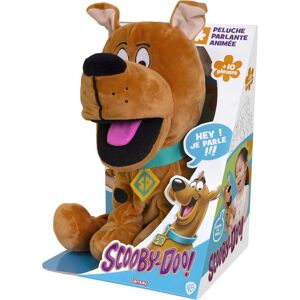 Peluche interactive Lansay Scooby Doo parlante animée Multicolore - Publicité