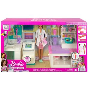 La Clinique de Barbie avec poupée incluse Multicolore - Publicité