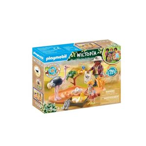 Playmobil Wiltopia 71296 Explorateurs et nid d'autruche Multicolore - Publicité