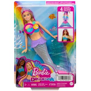 Poupée Barbie Sirène Lumières de rêve Multicolore - Publicité