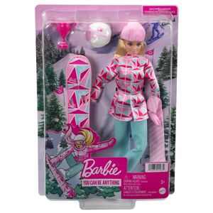 Poupée Barbie Snowboardeuse Multicolore - Publicité