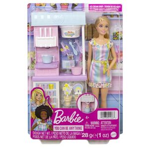 Poupée Barbie Coffret Marchande de glaces Multicolore - Publicité
