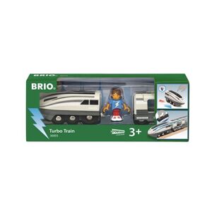 Locomotive à piles Brio World Super Rapide Train électrique Multicolore - Publicité