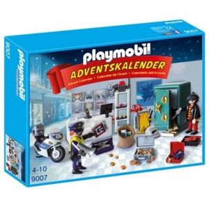 Playmobil Calendrier de l'avent 9007 Policier et cambrioleur Multicolore - Publicité