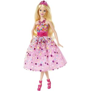 Poupée Barbie Princesse Anniversaire Multicolore - Publicité