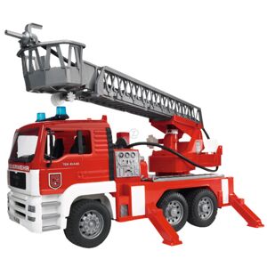 Bruder MAN Camion de pompiers avec grande échelle - Publicité