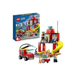 Lego Ville - Caserne de pompiers et camion de pompiers, Jouets de construction - Publicité