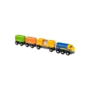 BRIO Three-Wagon Cargo Train véhicule pour enfants, Jeu véhicule - Publicité