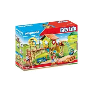 PLAYMOBIL City Life - Terrain de jeux d''aventure, Jouets de construction - Publicité