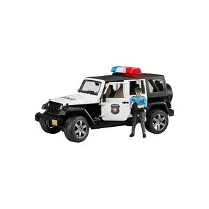 Bruder Véhicule Miniature - Jeep Wrangler Unlimited Rubicon Police Avec Policier, Modèle réduit de voiture - Publicité